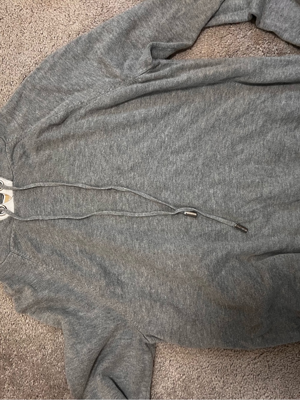 Michael Kors Light Gray Hoodie